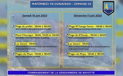 Sorties tranquilles : Matémbézi Ya Ounafassi semaine 23