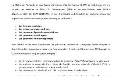 Pamandzi se mobilise face à la crise de l&rsquo;eau