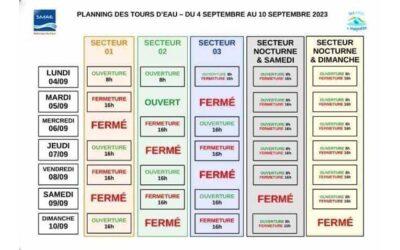 Calendrier des tours d’eau à Mayotte : la SMAE simplifie