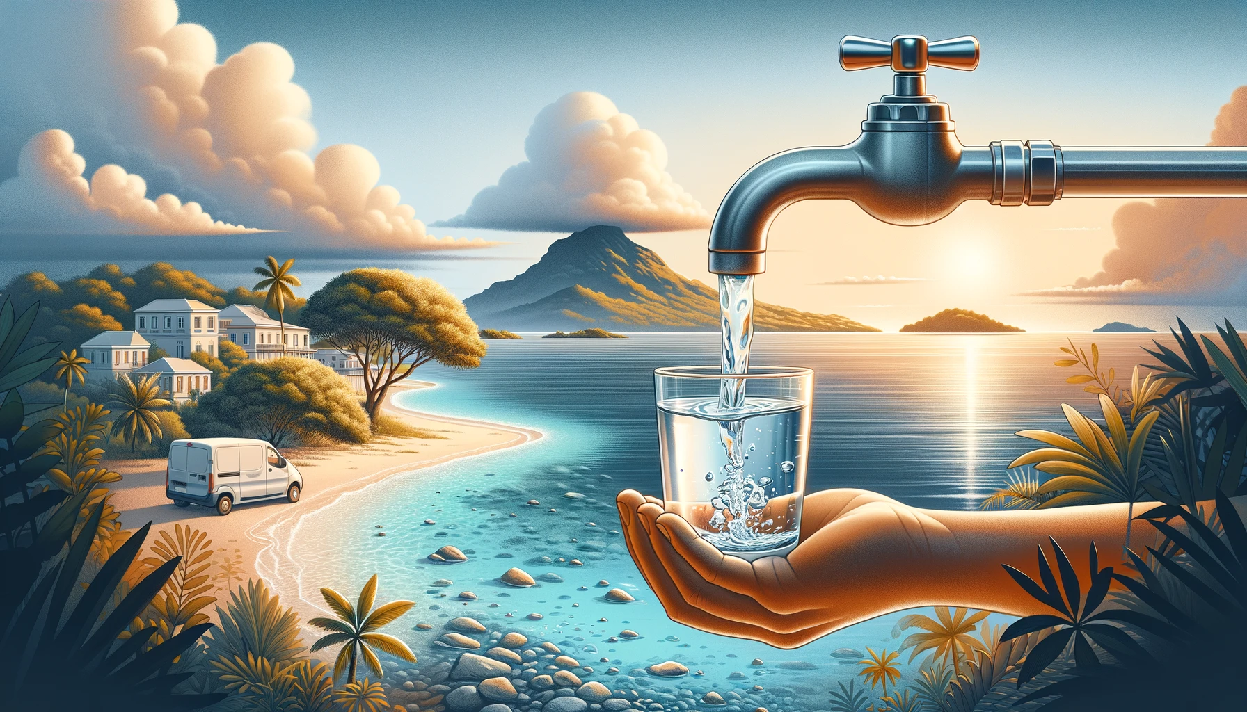 L'interdiction de consommation d'eau levée