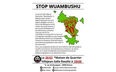 Un collectif d’anarchistes métropolitain s’oppose à l’opération Wuambushu