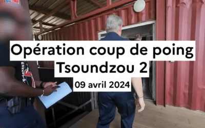 (vidéo) Tsoundzou 2 cible d’une opération de police éclair