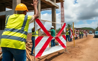 Les habitants de Miréréni bloquent un chantier pour protéger leur projet local