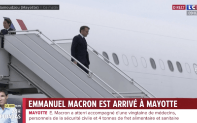 Emmanuel Macron à Mayotte pour mesurer l’ampleur du désastre du cyclone Chido