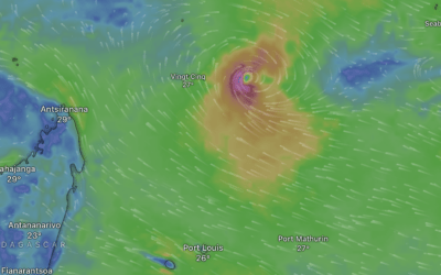 La tempête Chido menace Agalega et Madagascar, incertitude pour Mayotte