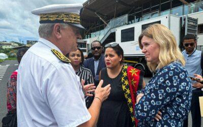 Yaël Braun-Pivet en mission à Mayotte : une visite pour mesurer l’après-Chido