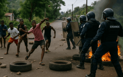 Mgnambani : barrages, caillassages et affrontements tendus avec les gendarmes