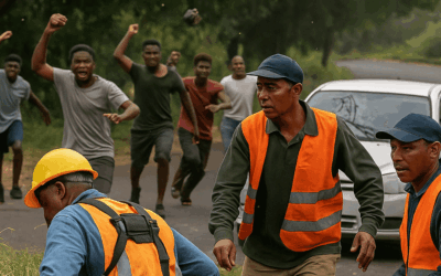 Dzoumogné : Pluie de projectiles sur un chantier, les ouvriers attaqués en pleine journée