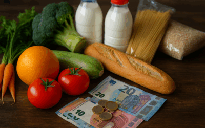 L’inflation se fait sentir dans les assiettes : +1,1 % en un mois