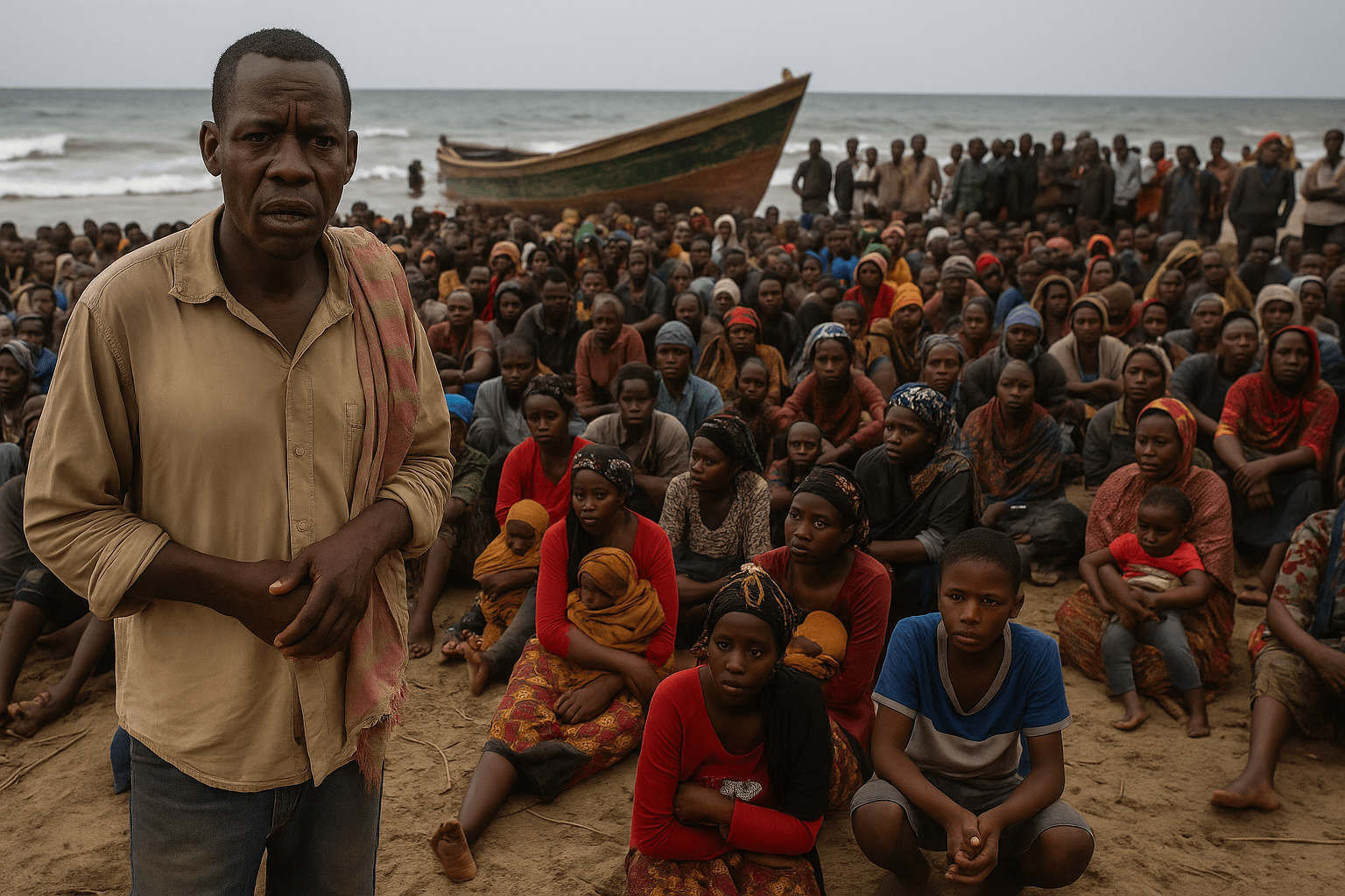 Vague migratoire aux Comores : plus de 250 migrants échouent à Mitsamihuli, trompés sur leur destination