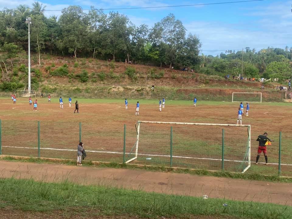 Stade départemental de Pamandzi- Post Facebook Pamandzi Sporting Club du 16 Octobre 2021.