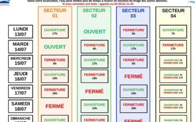 À Mayotte, les robinets se fermeront plus longtemps dès le 15 juillet