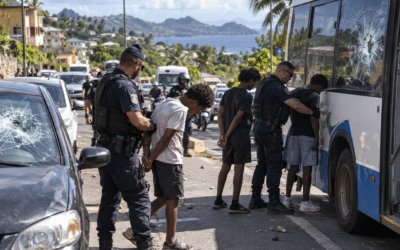 À Kawéni et Tsoundzou, des adolescents interpellés après des jets de pierres